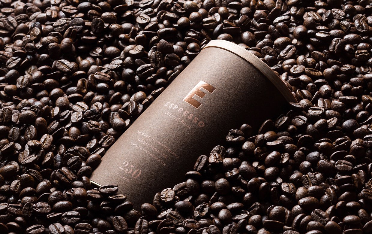 Caffè Pagani packaging & branding | Mindsparkle Mag