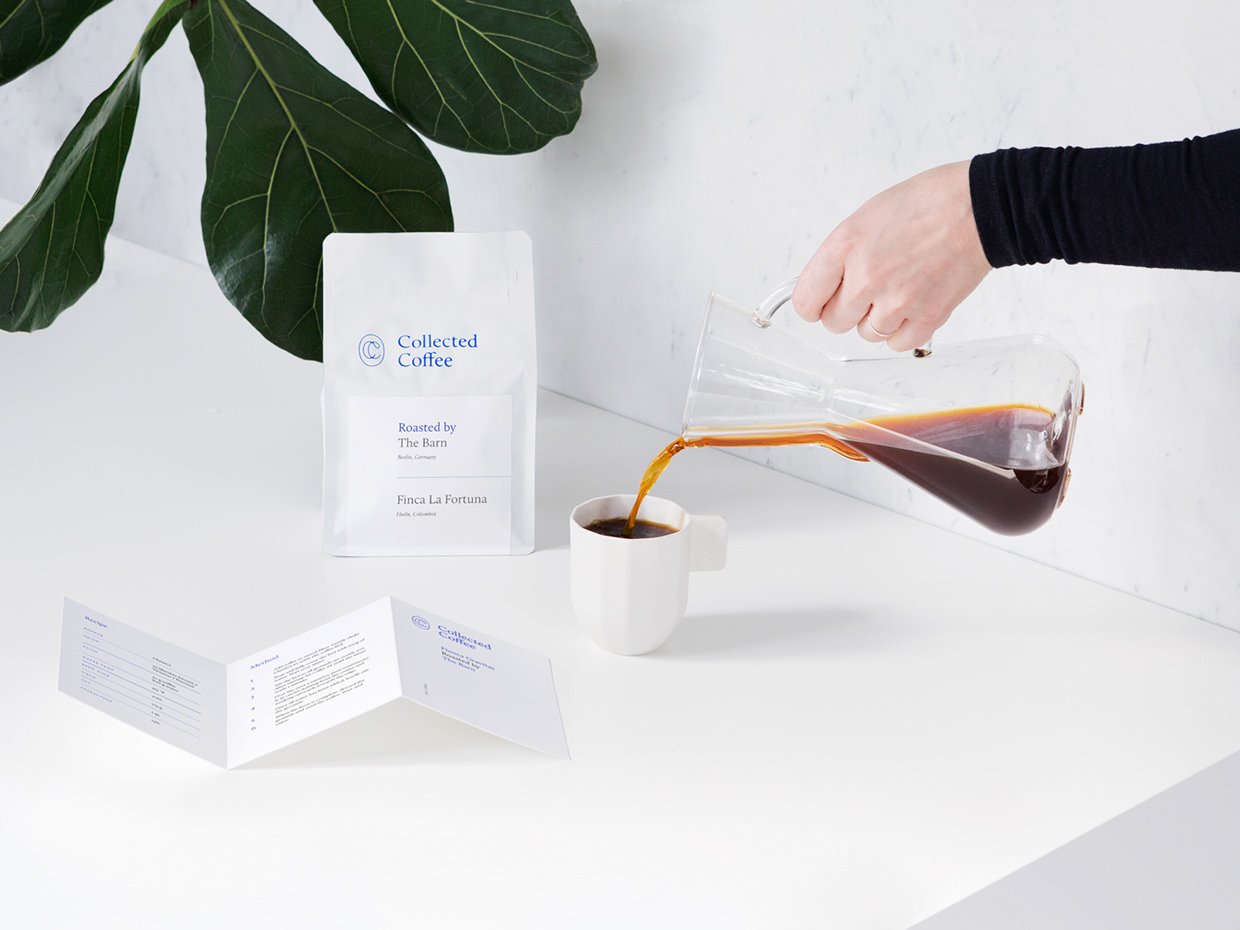 Collected Coffee branding | Mindsparkle Mag