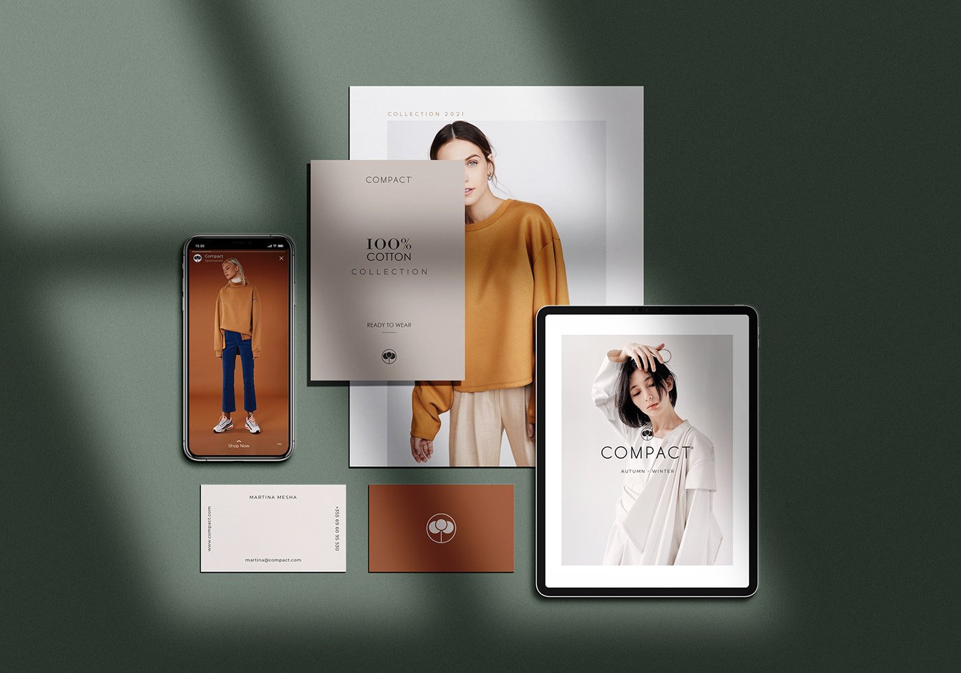 Compact - Visual Identity | Mindsparkle Mag