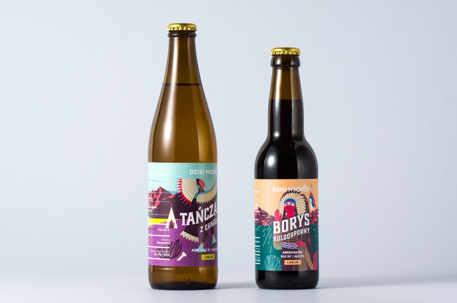 Dziki Wschód Brewery Packaging | Mindsparkle Mag
