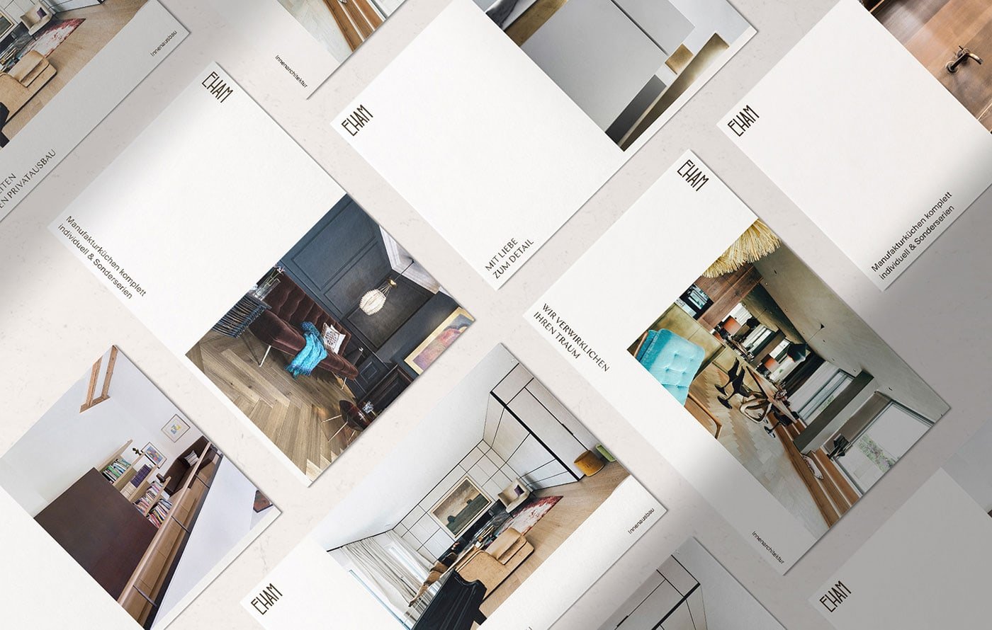 Eham Corporate identity | Mindsparkle Mag