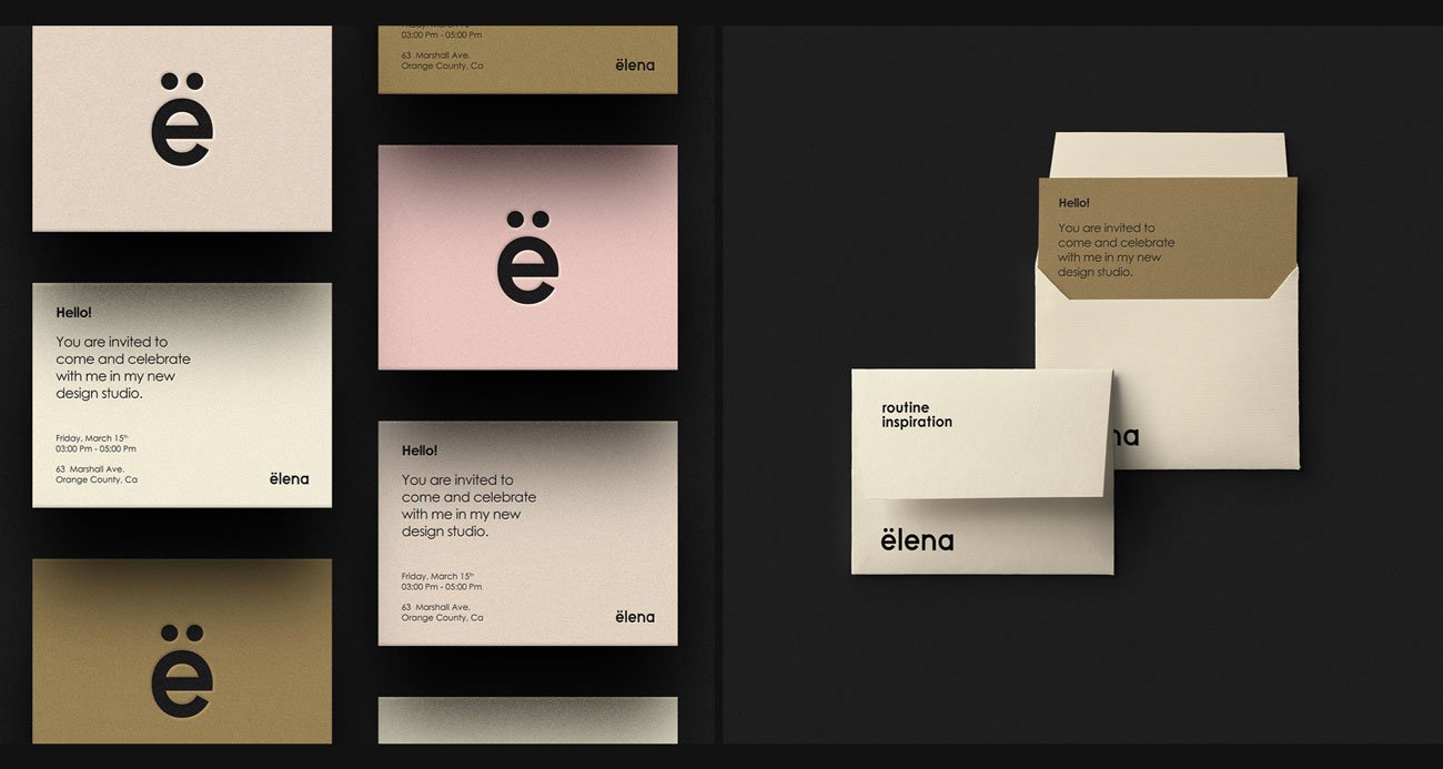 Elena Brand Identity | Mindsparkle Mag