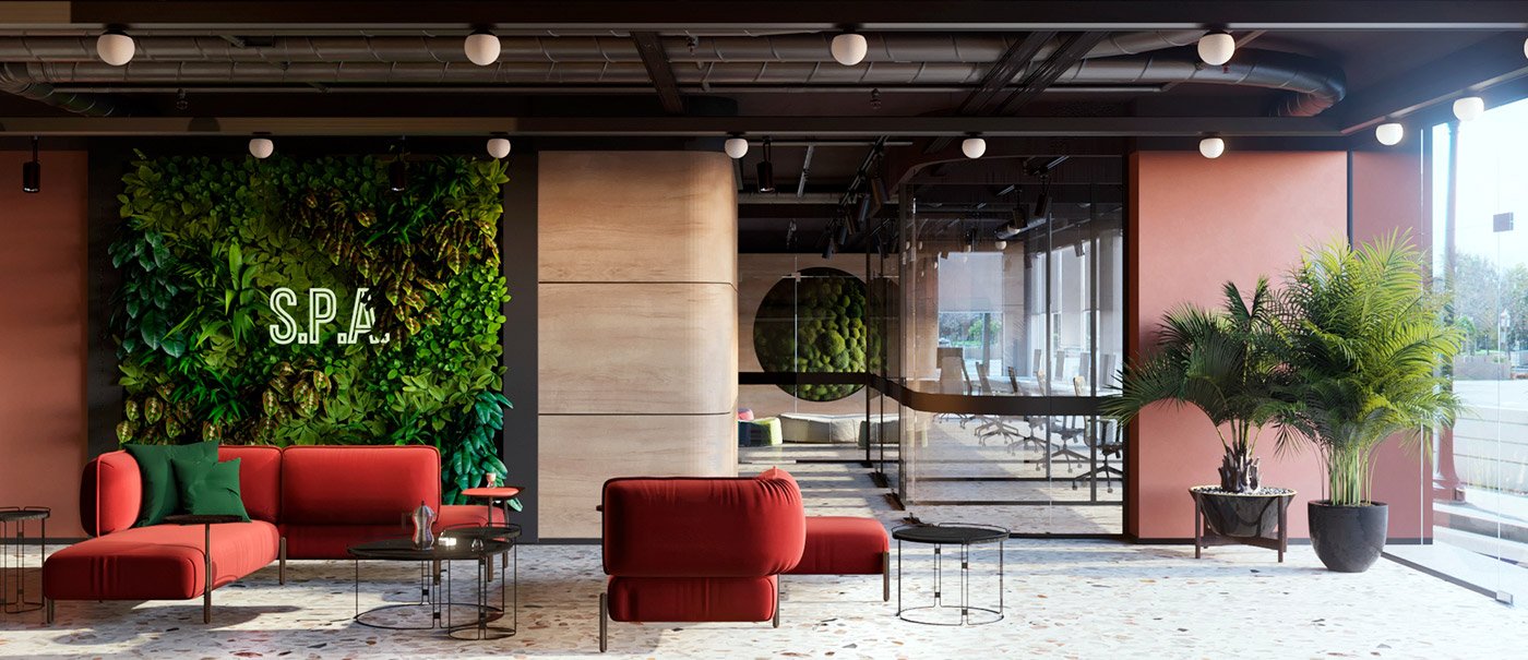 Energetic Italian Office Design | Mindsparkle Mag