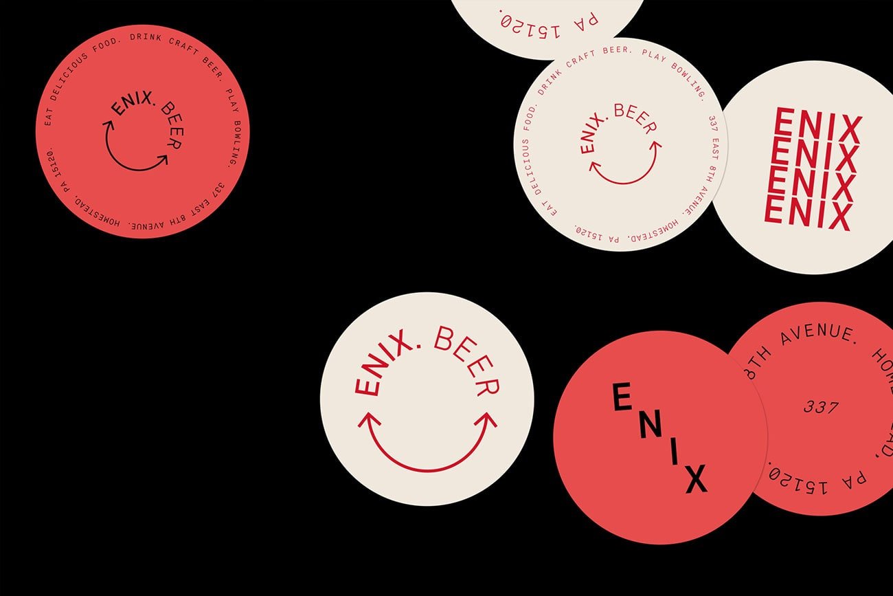 ENIX Brewing CO. branding | Mindsparkle Mag