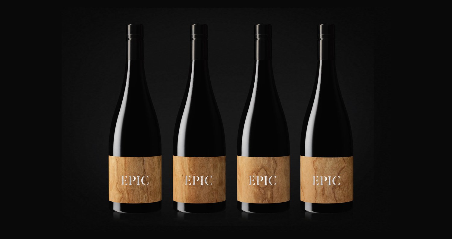 Epic wooden wine label | Mindsparkle Mag