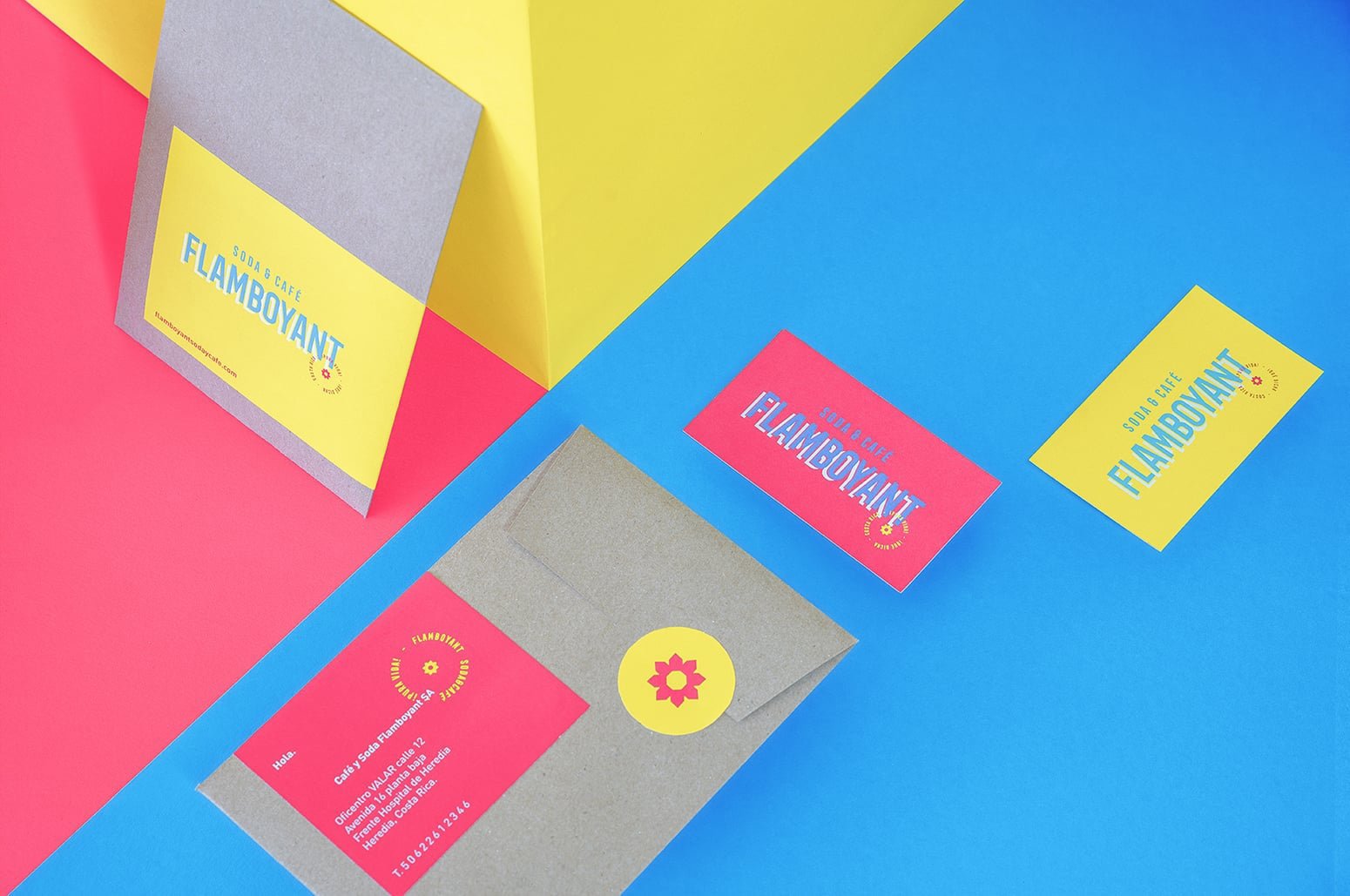 Flamboyant Soda & Cafe Identity | Mindsparkle Mag