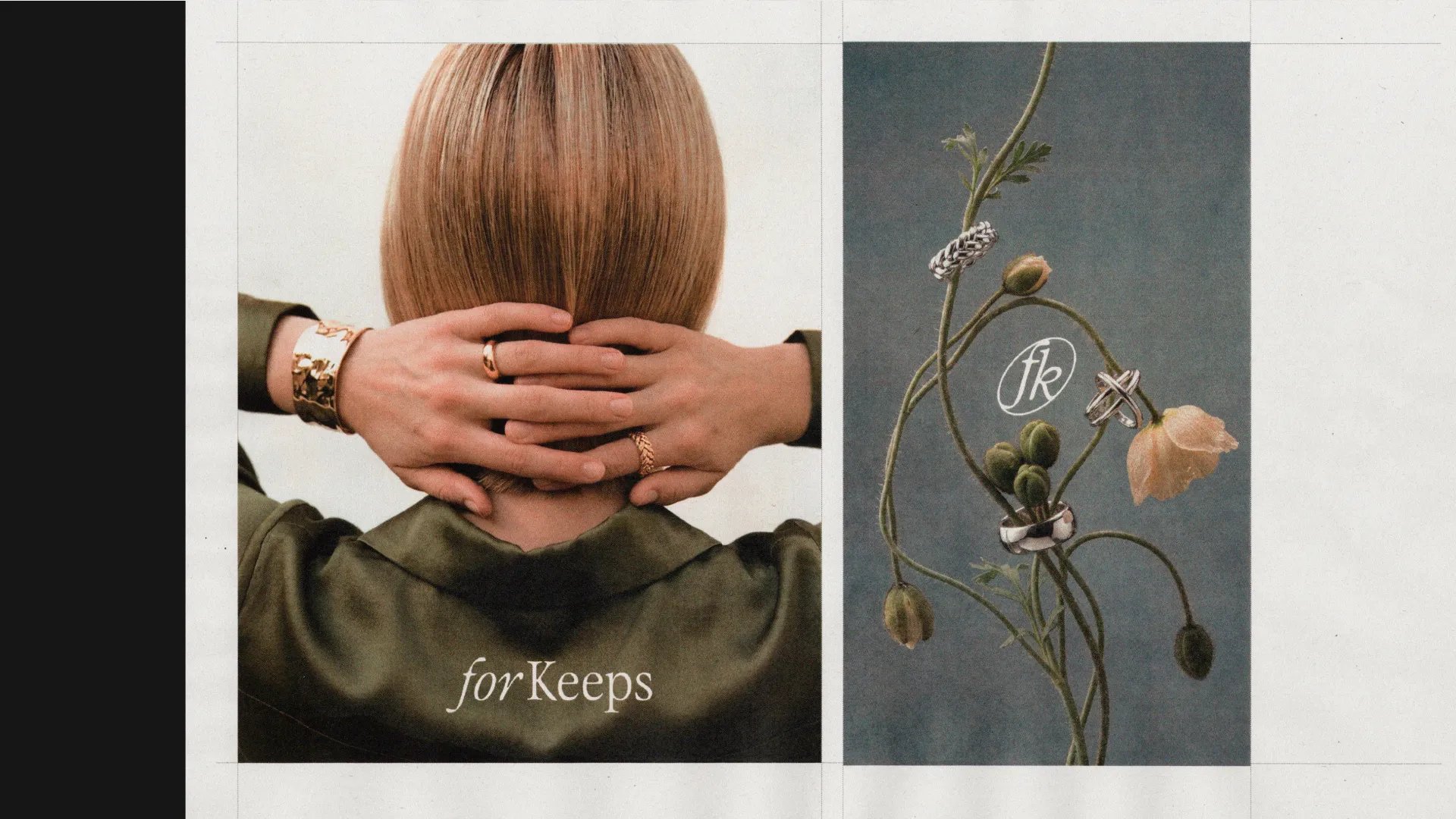 For Keeps jewellery brand identity | Mindsparkle