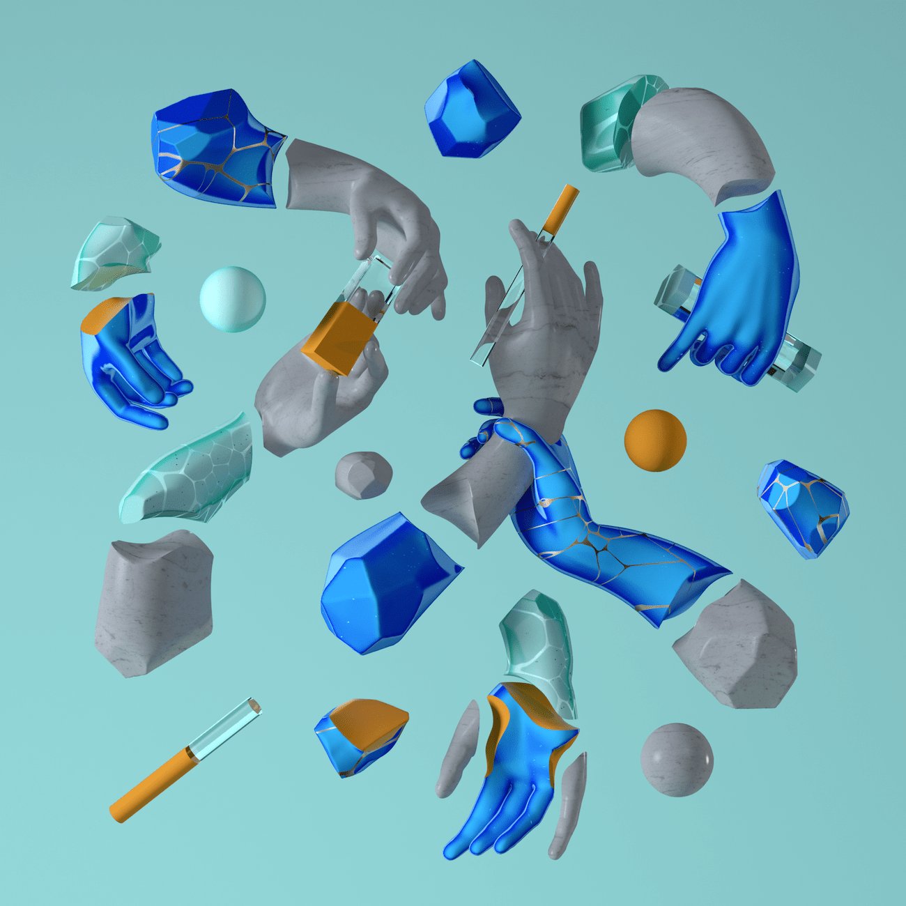 Fragments in 3D | Mindsparkle Mag