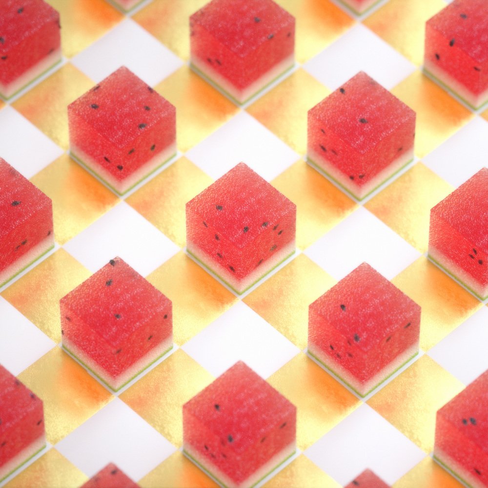 Fresh Watermelons in 3D | Mindsparkle Mag