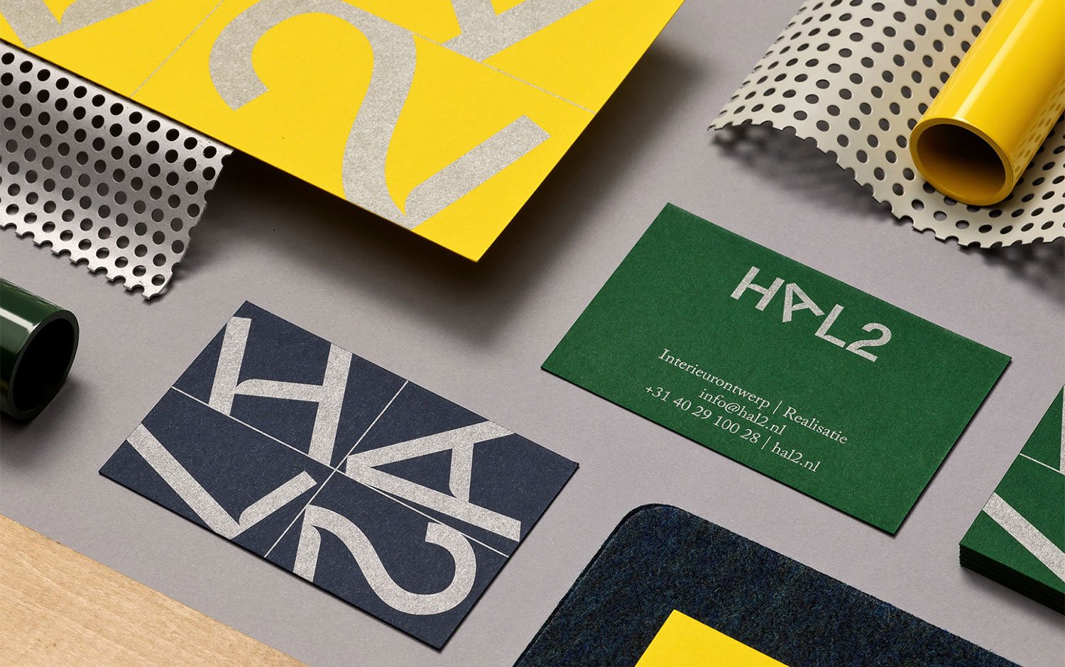 Hal2 Corporate Identity | Mindsparkle Mag
