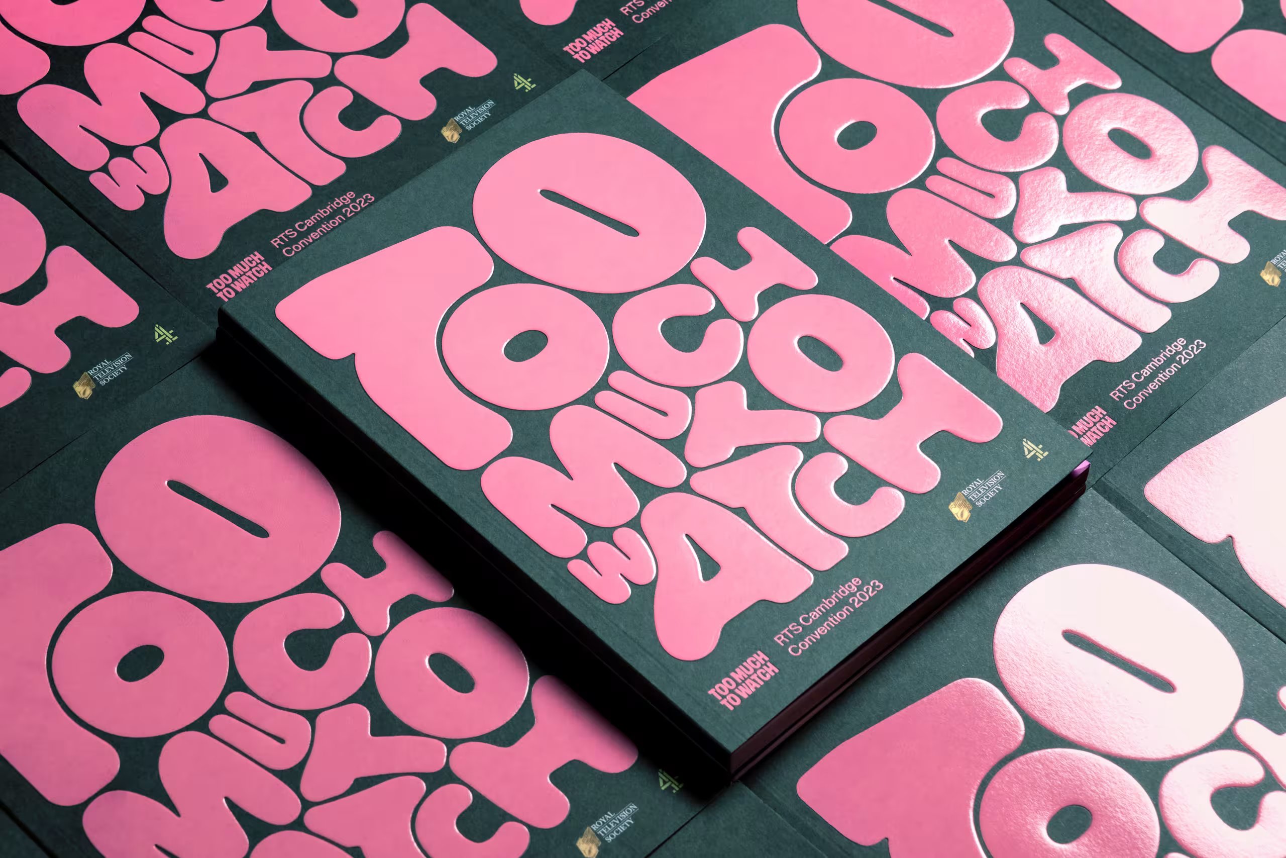 How Studio Kiln created an award-winning playful identity for RTS Cambridge Convention | Mindsparkle Mag