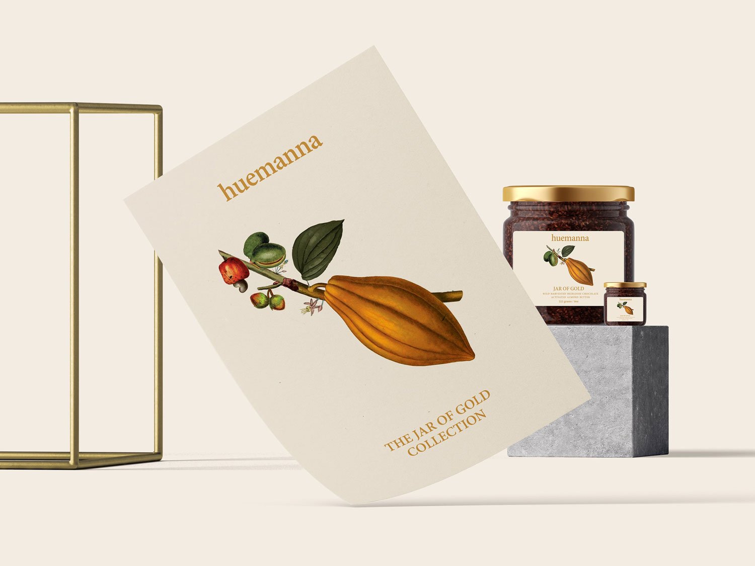 Huemanna - Jar of Gold Packaging | Mindsparkle Mag