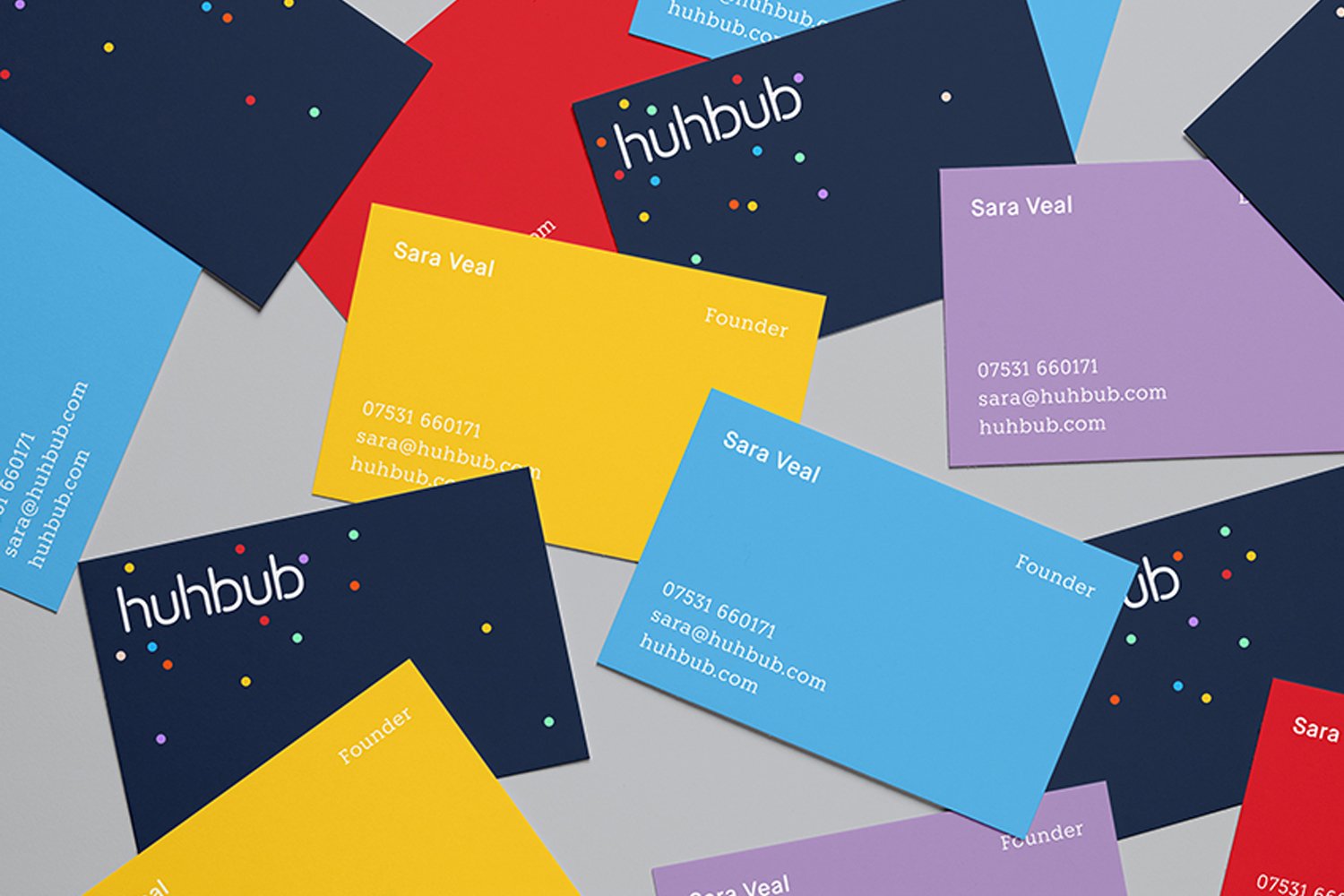Huhbub corporate identity | Mindsparkle Mag