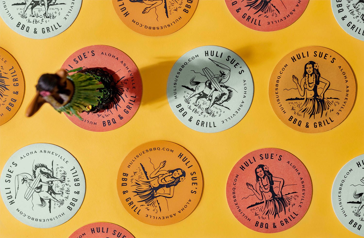 Huli Sue's BBQ + Grill Restaurant Branding | Mindsparkle Mag