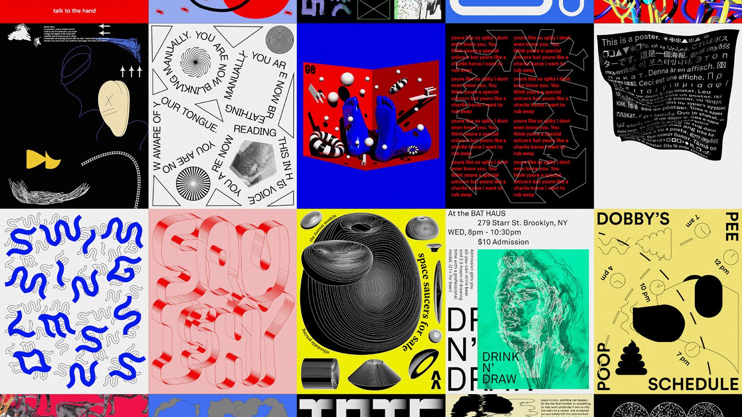 A Hundred Day Poster Project | Mindsparkle Mag