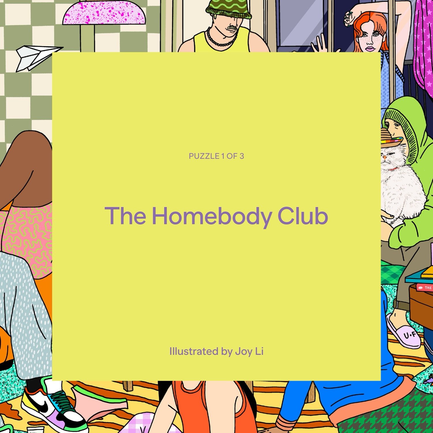 Illustrated puzzle series | Mindsparkle Mag