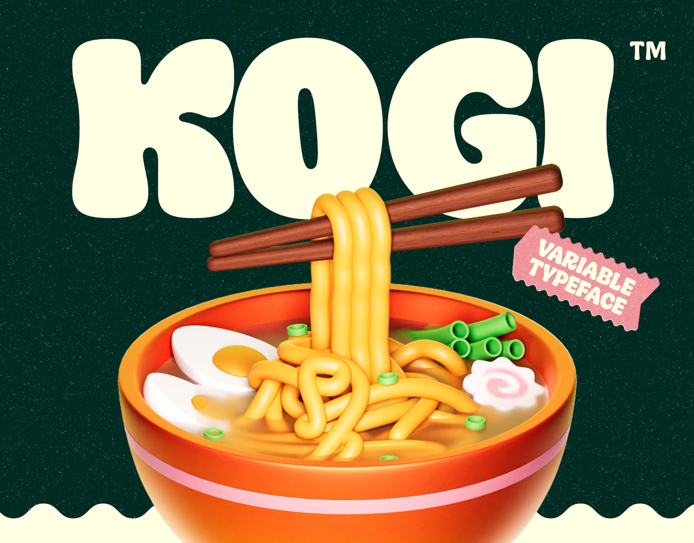 Inside Kogi, the rounded serif Almarena built for bold, hungry brands | Mindsparkle Mag