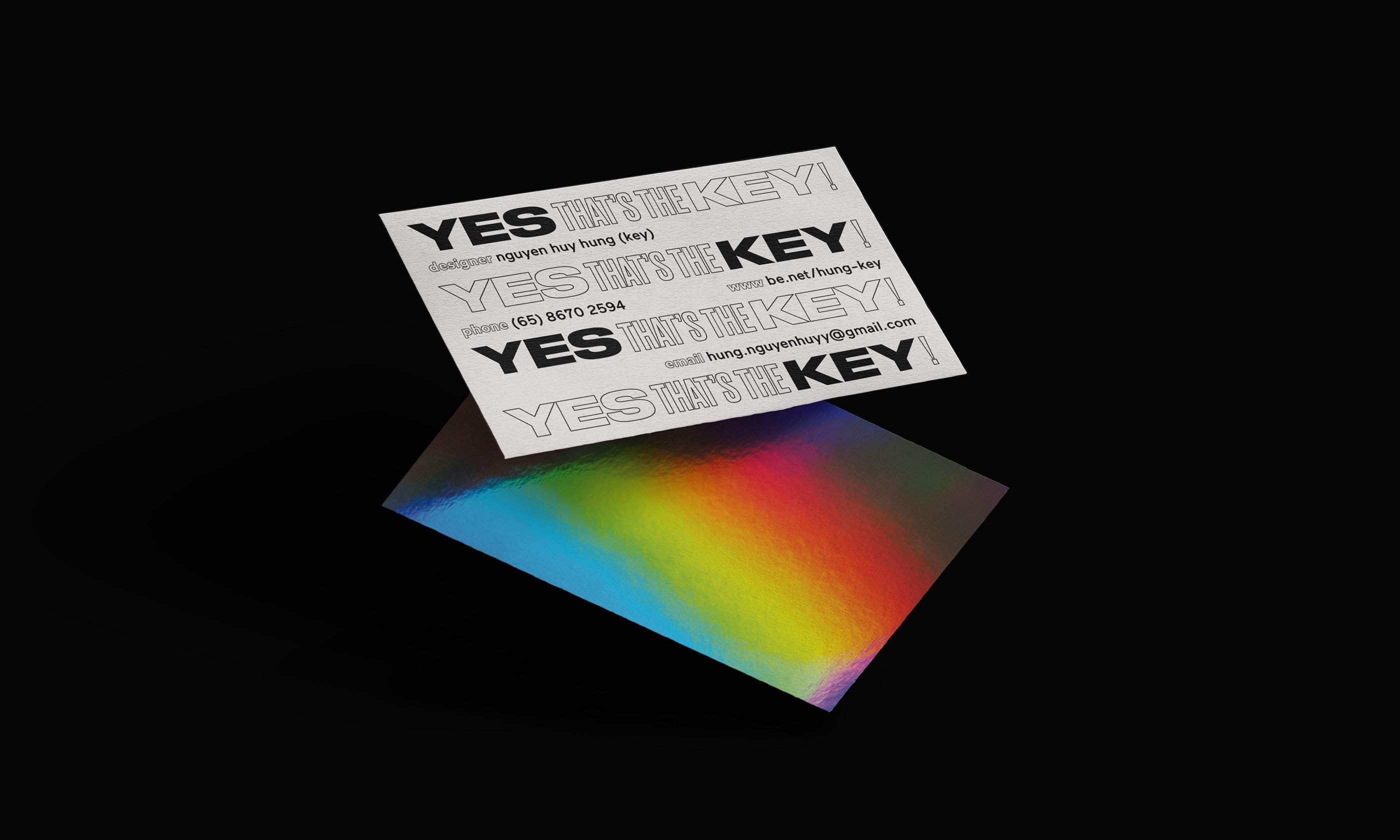 Key, Namecard Design | Mindsparkle Mag