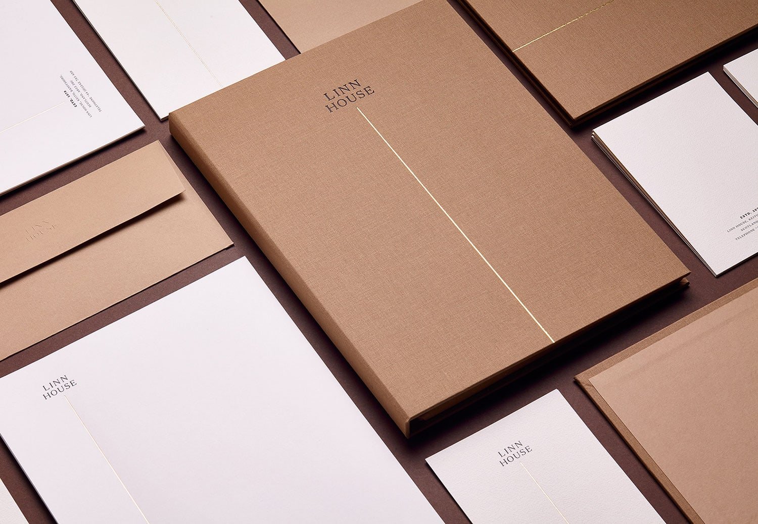 Linn House Identity | Mindsparkle Mag
