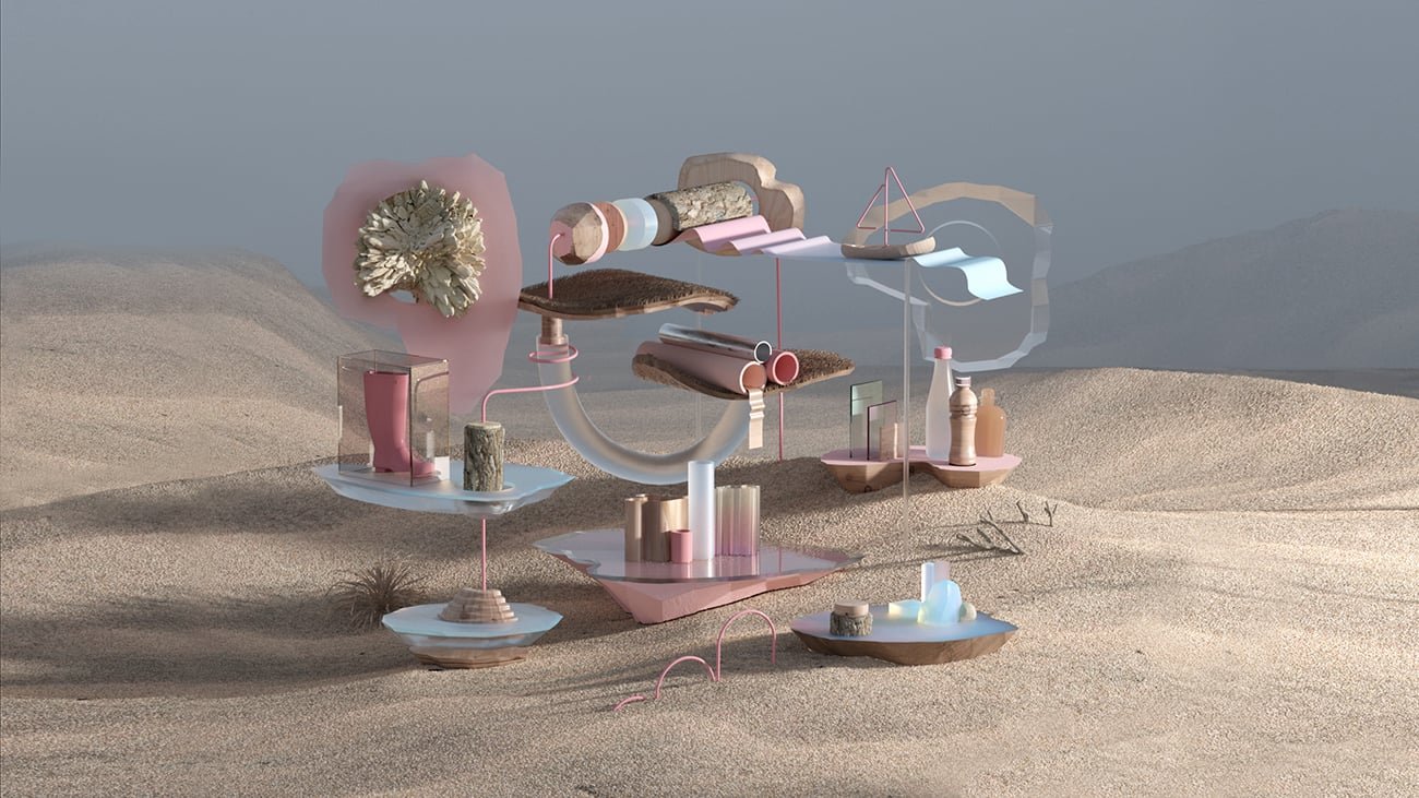 Living On The Sand in 3D | Mindsparkle Mag