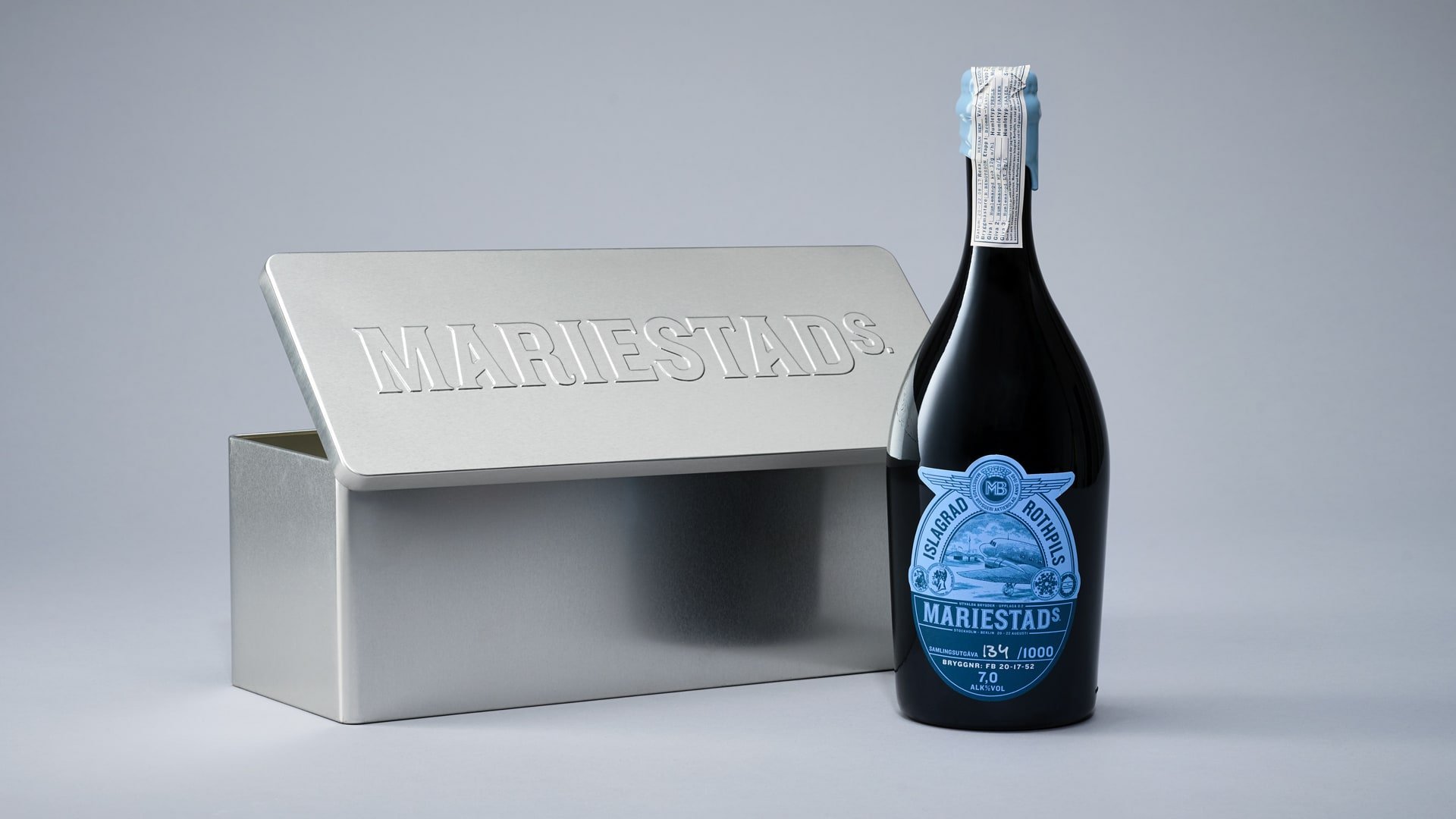 Mariestads beer packaging | Mindsparkle Mag