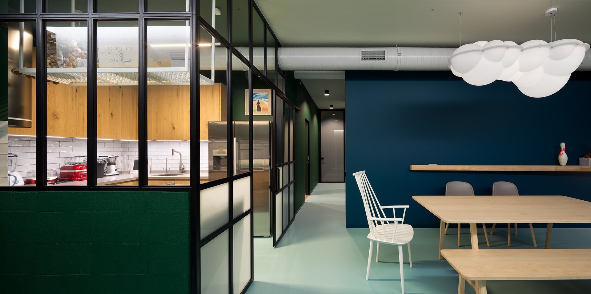 Modern Green Apartment | Mindsparkle Mag