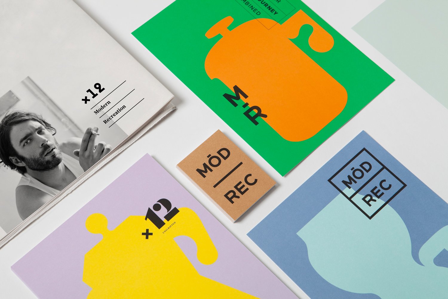 Modern Recreation Branding | Mindsparkle Mag
