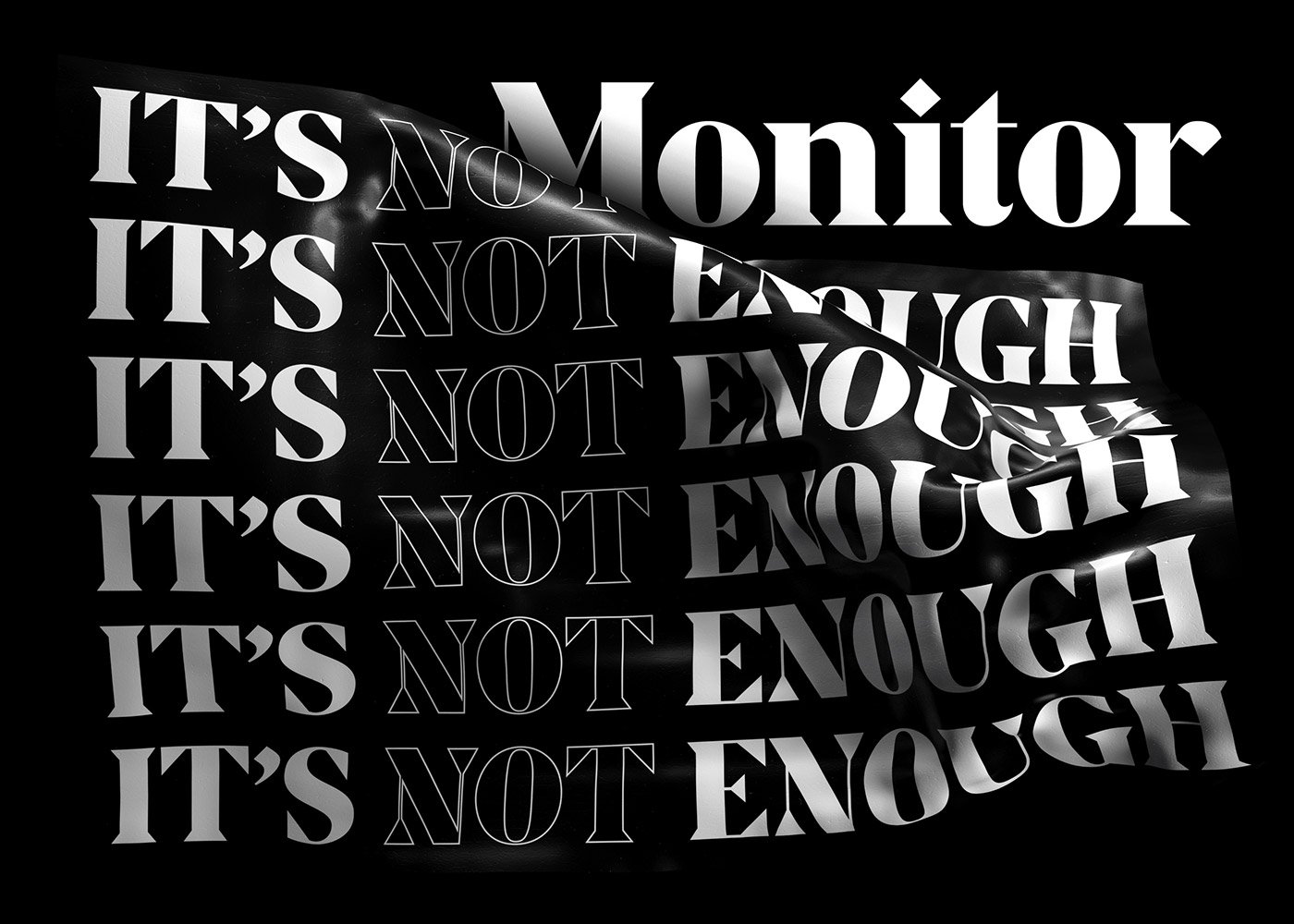 Monitor Display Typeface | Mindsparkle Mag