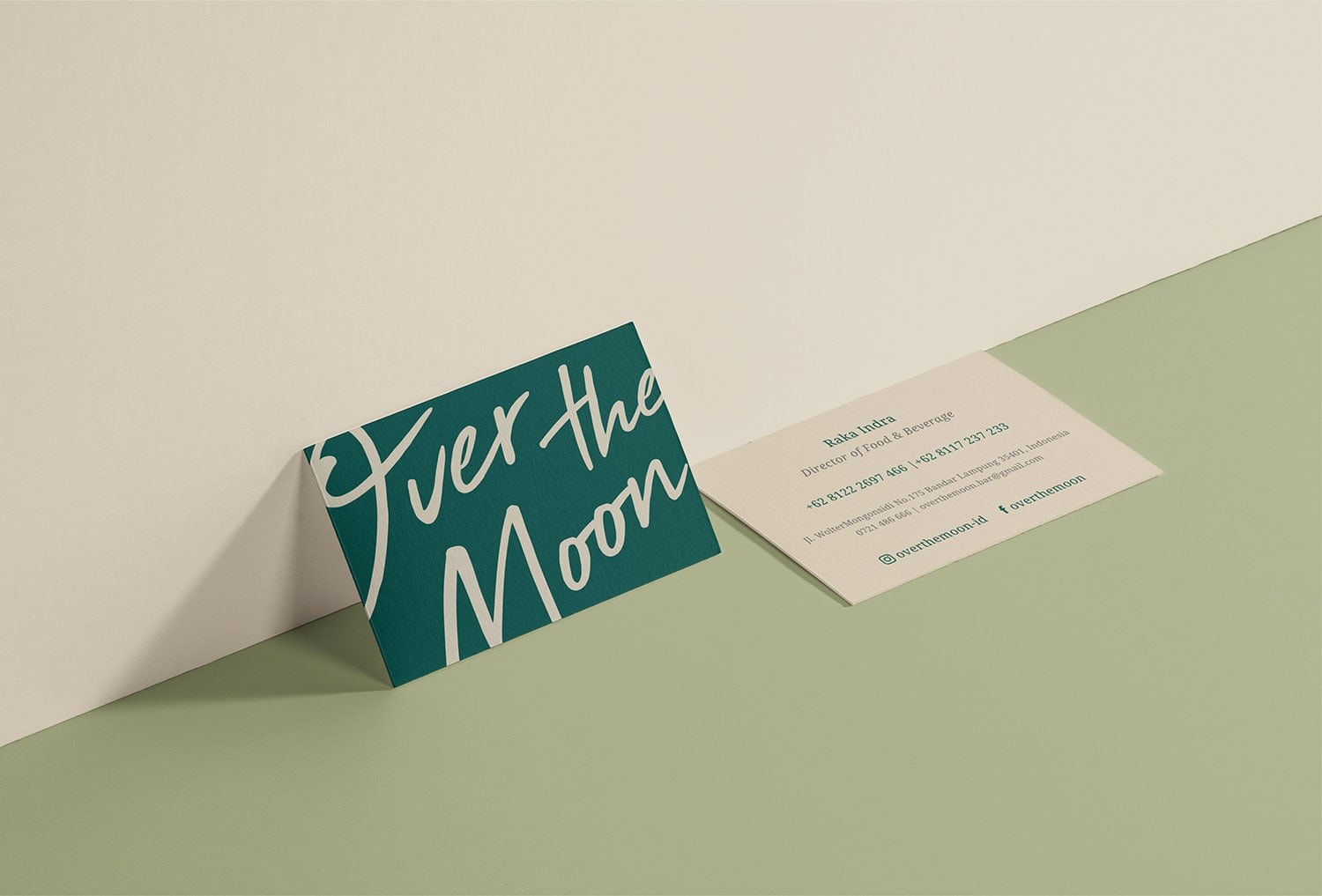 Over The Moon Brand Identity | Mindsparkle Mag