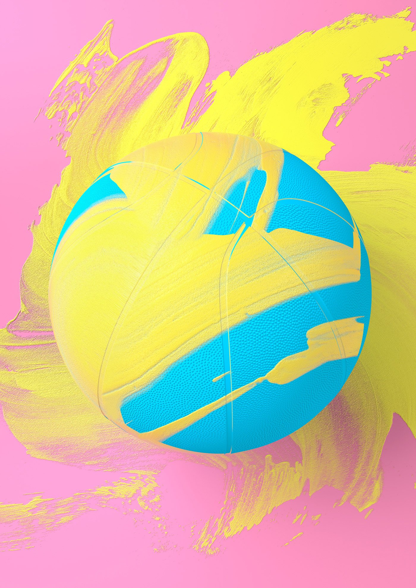 Neon Painted Object Art | Mindsparkle Mag