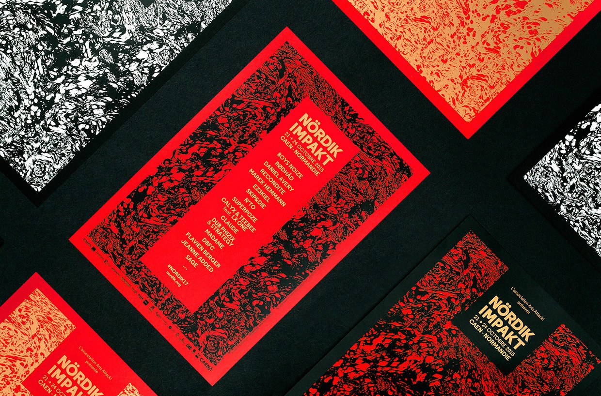 Nördik Impakt culture festival identity | Mindsparkle Mag