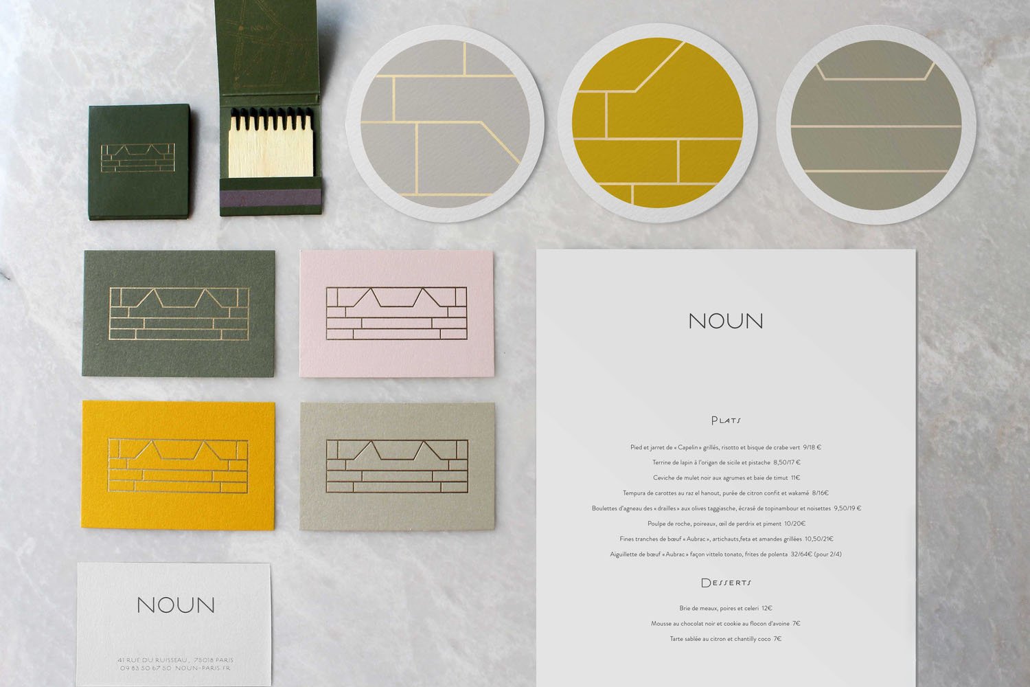 Noun restaurant branding | Mindsparkle Mag