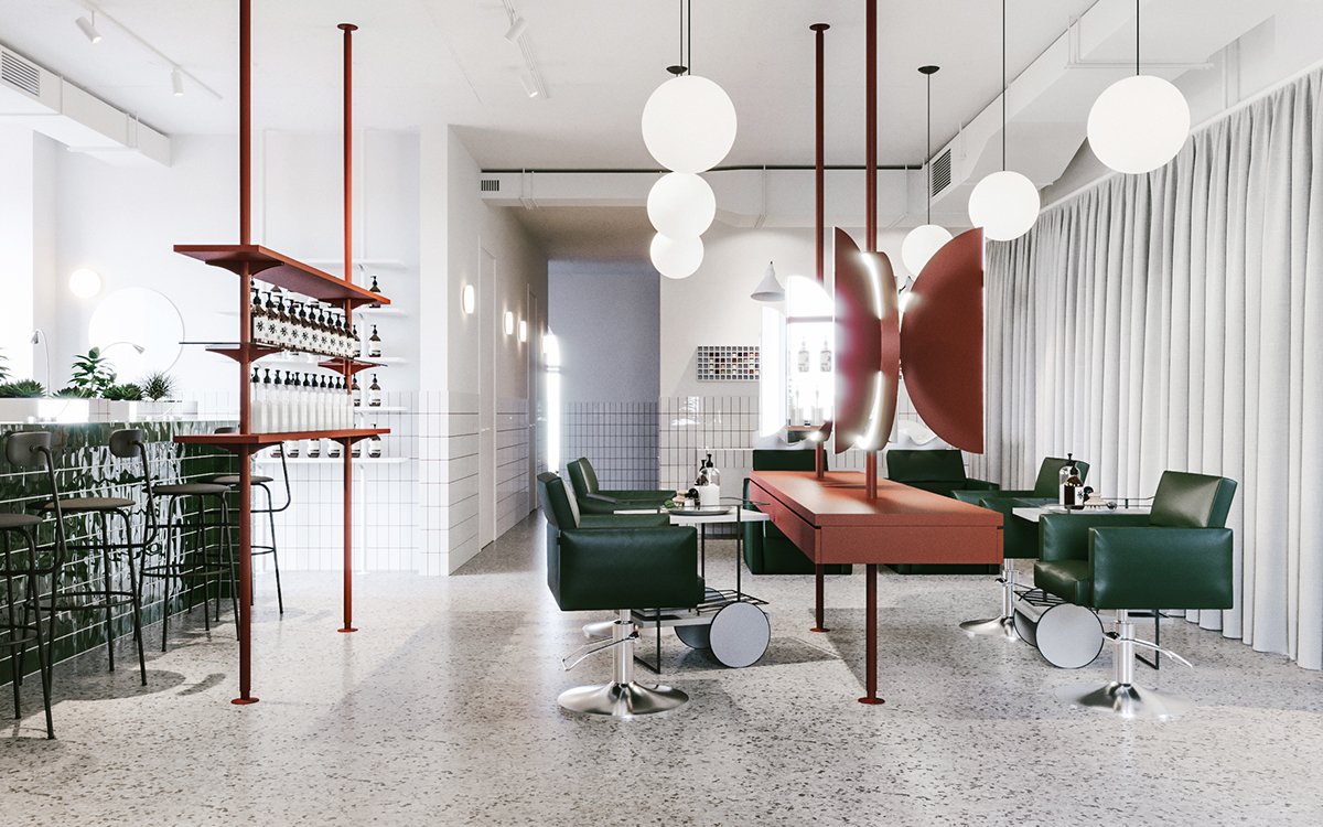 Odes Salon Interior Design | Mindsparkle Mag