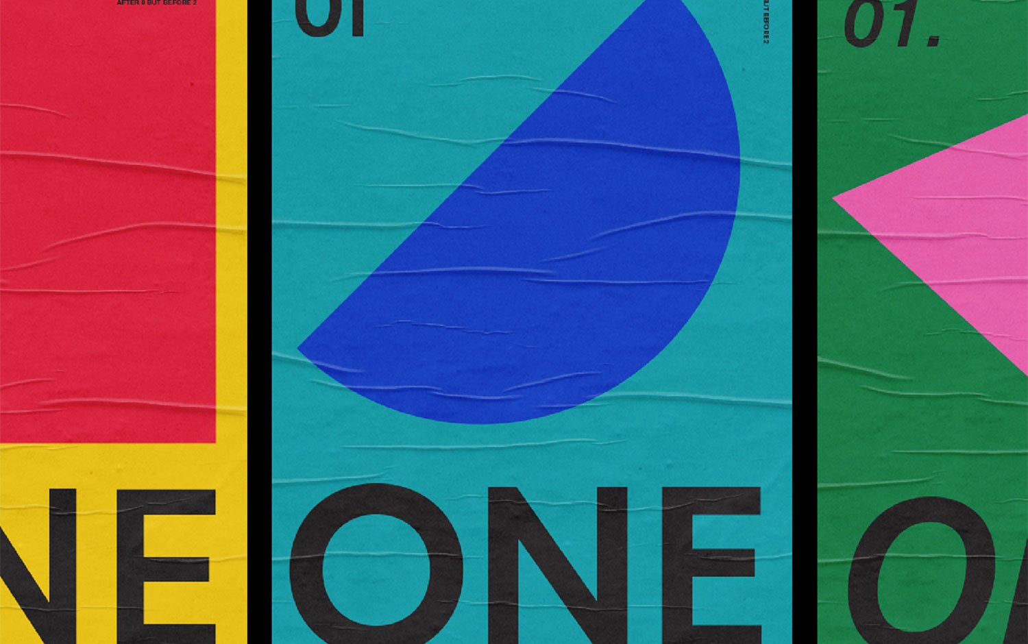 One to Five Poster Series | Mindsparkle Mag