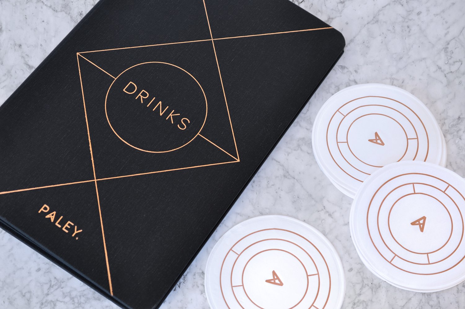 Paley restaurant identity | Mindsparkle Mag