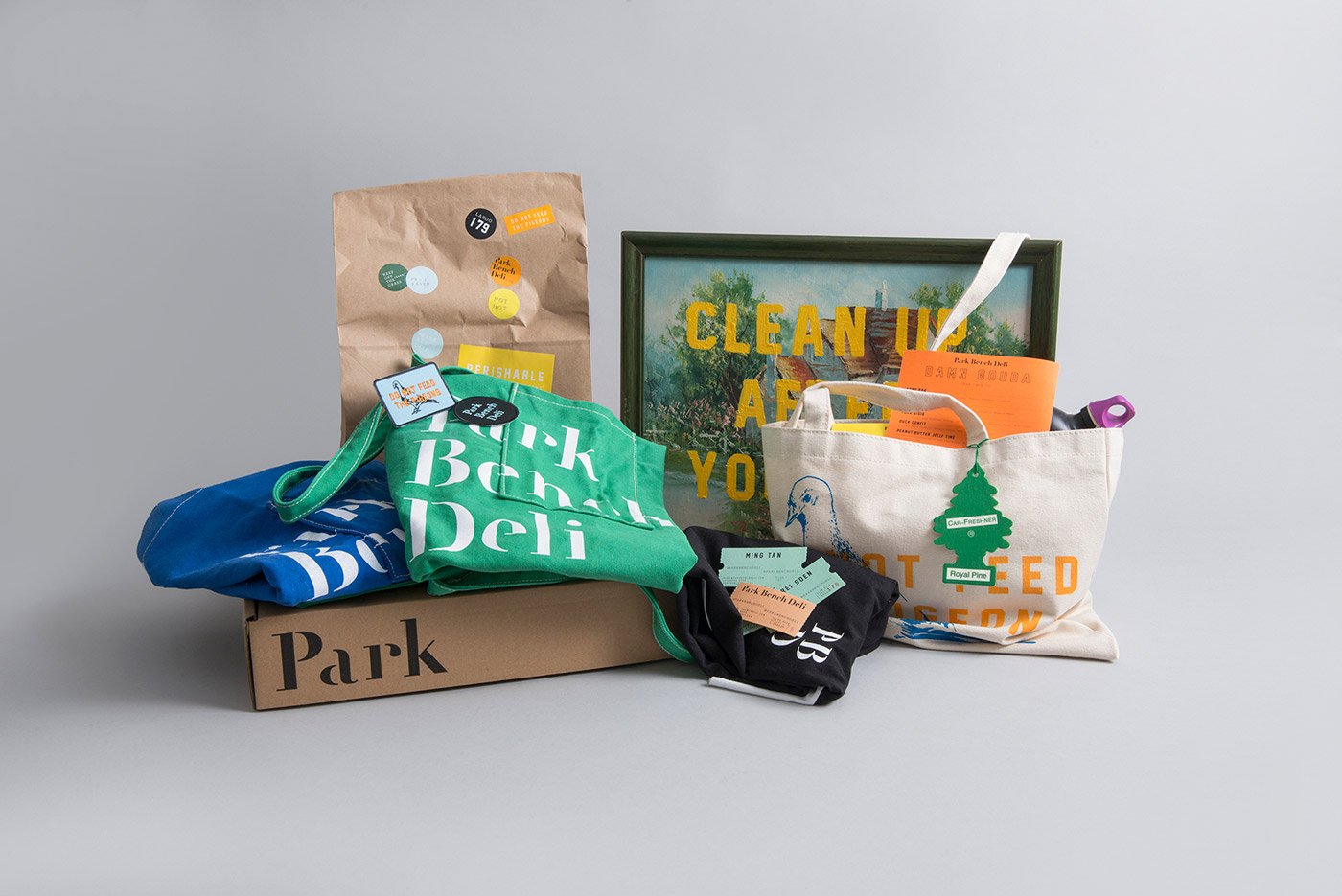 Park Bench Deli Branding | Mindsparkle Mag
