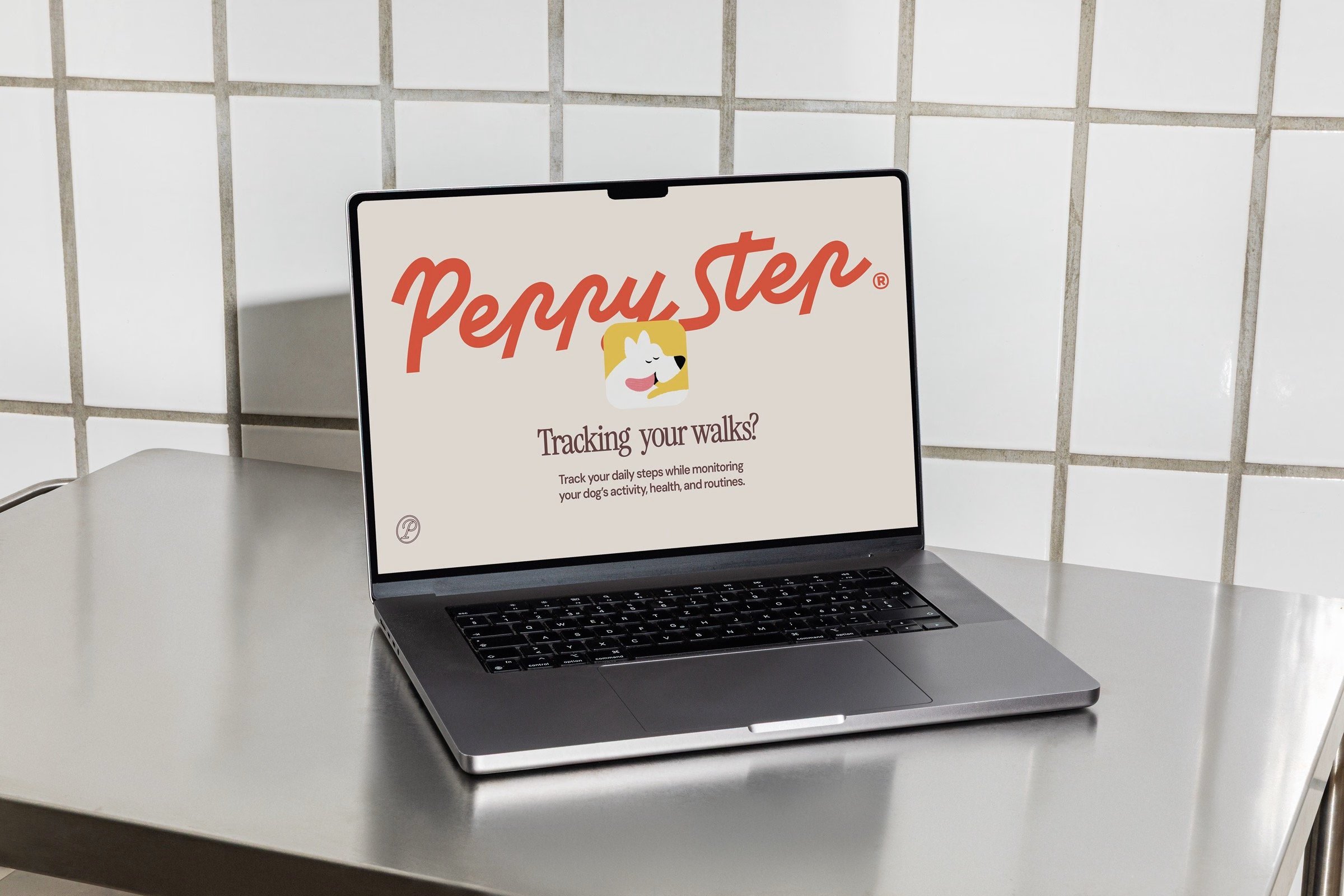Peppy Step's dog-walking app identity | Mindsparkle