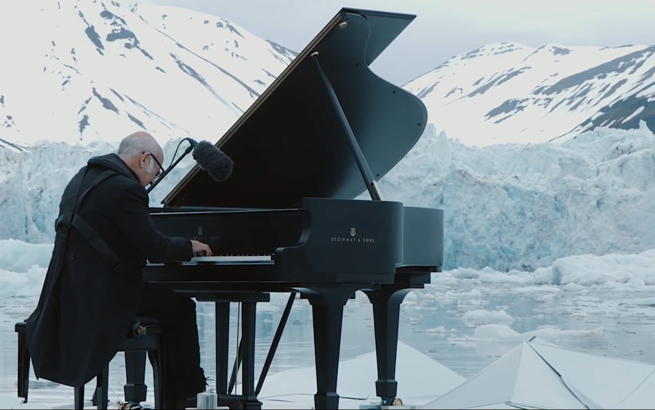 Pianist Ludovico Einaudi on the Arctic Ocean | Mindsparkle Mag
