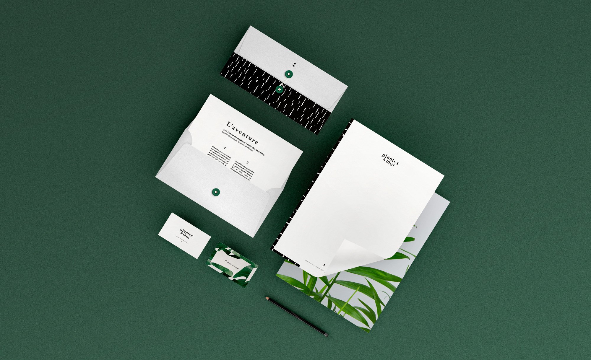 Plantes & Moi corporate design | Mindsparkle Mag