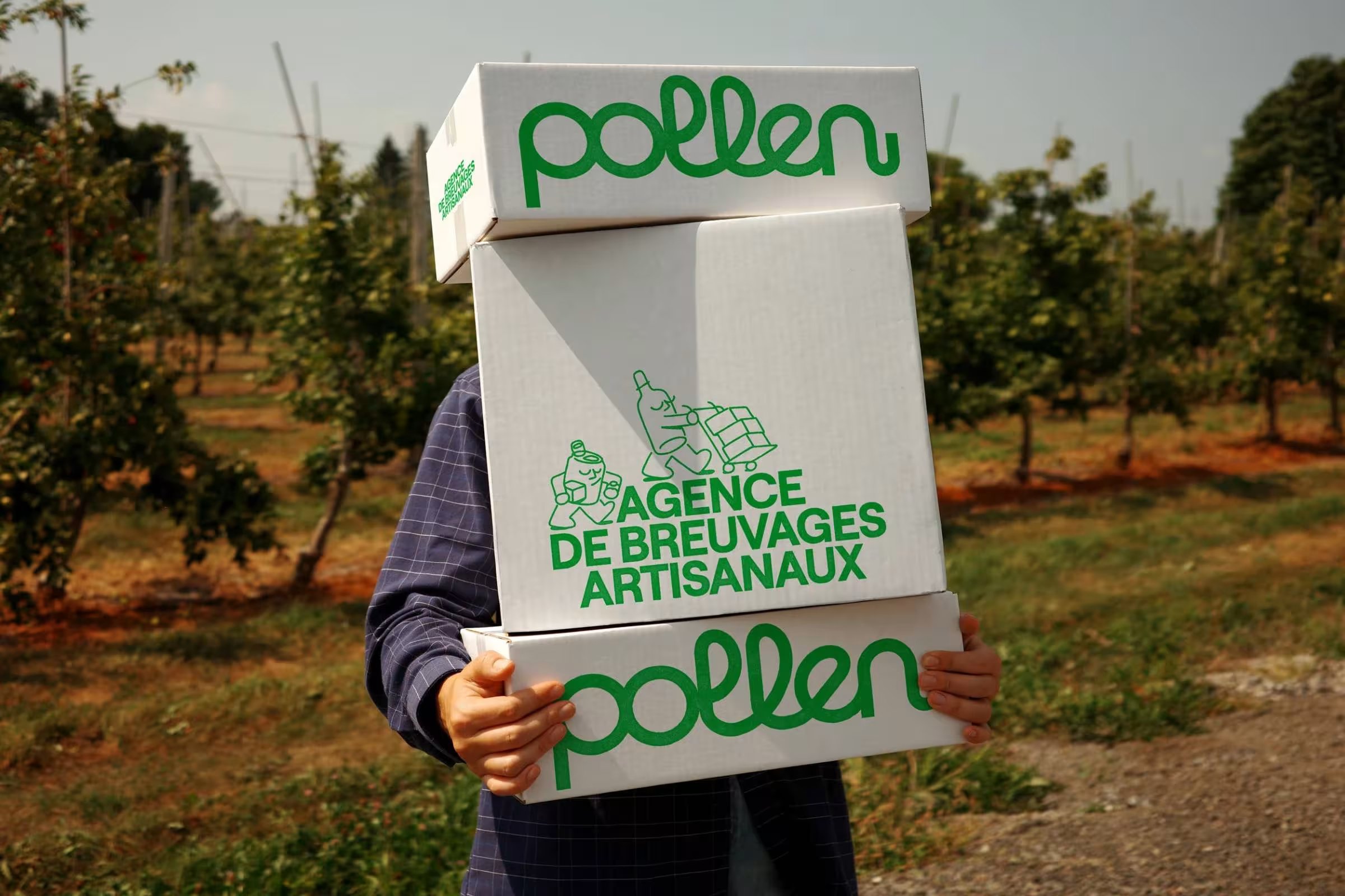 Pollen Branding - An artisanal beverage agency with character | Mindsparkle Mag