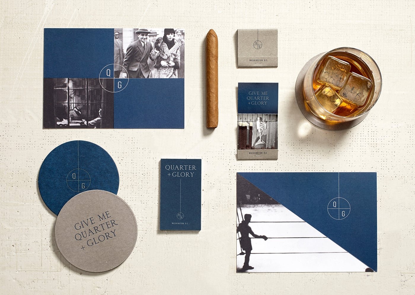 Quarter + Glory Identity | Mindsparkle Mag