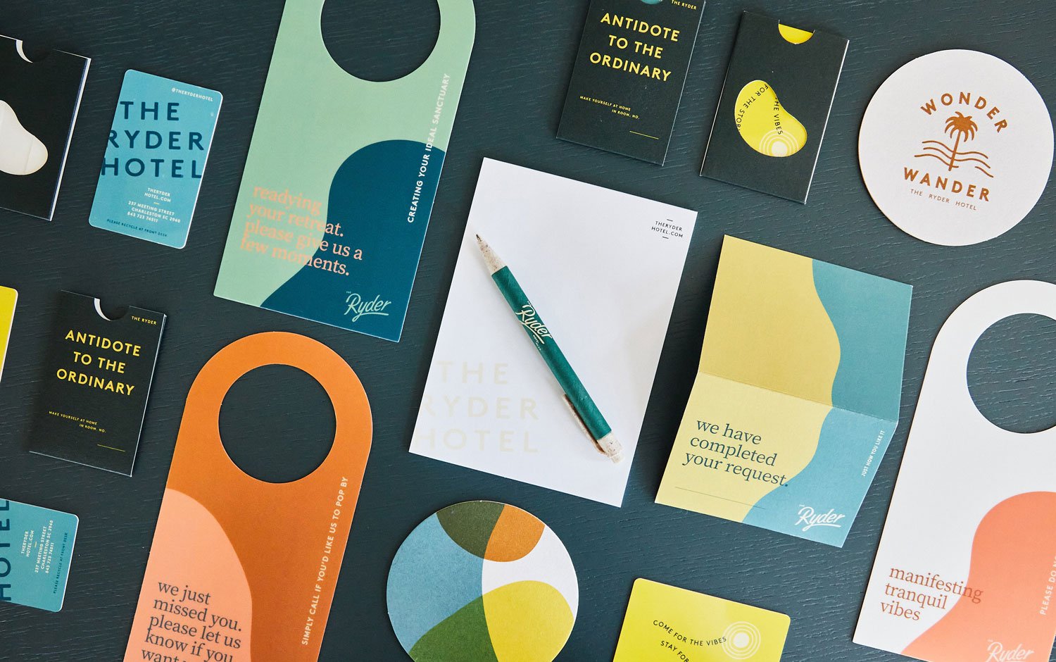 Ryder Hotel Identity | Mindsparkle Mag