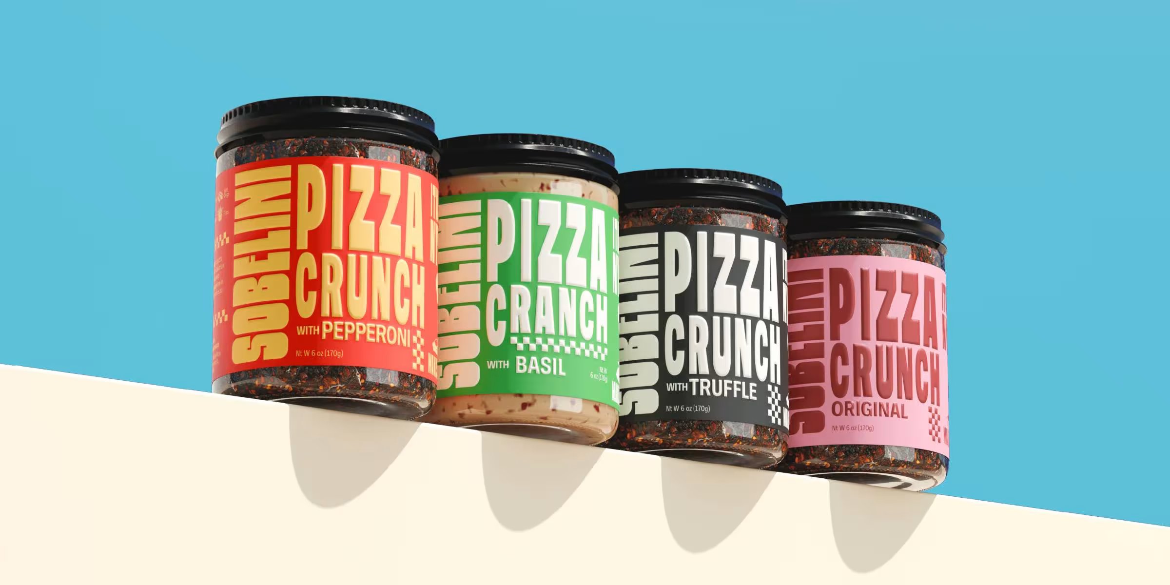 Bold typography became the hero of Sobelini's chili crunch identity | Mindsparkle Mag