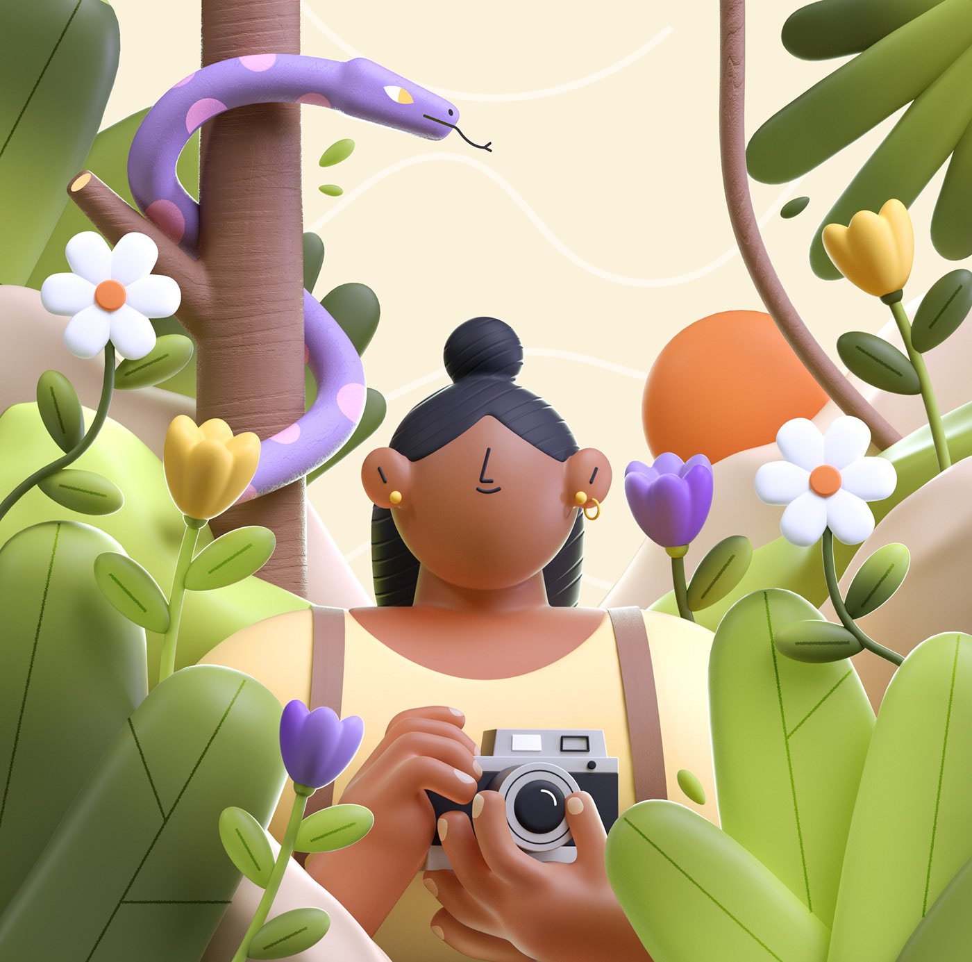 Spring Illustrations | Mindsparkle Mag