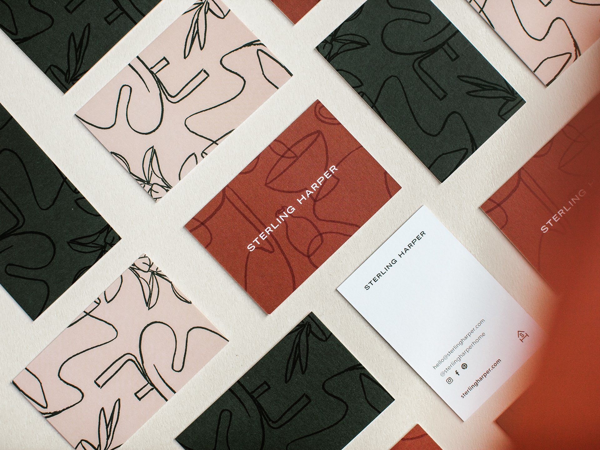 Sterling Harper Corporate Identity | Mindsparkle Mag