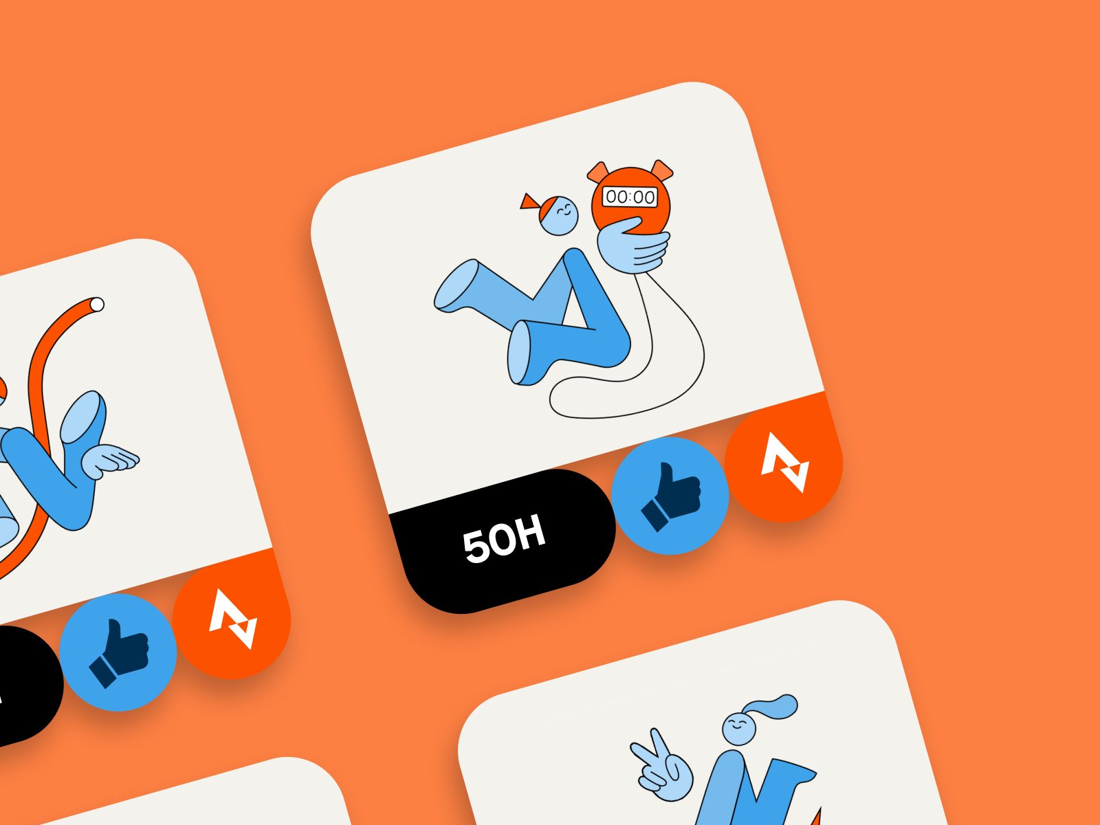 Strava Illustration badges | Mindsparkle Mag