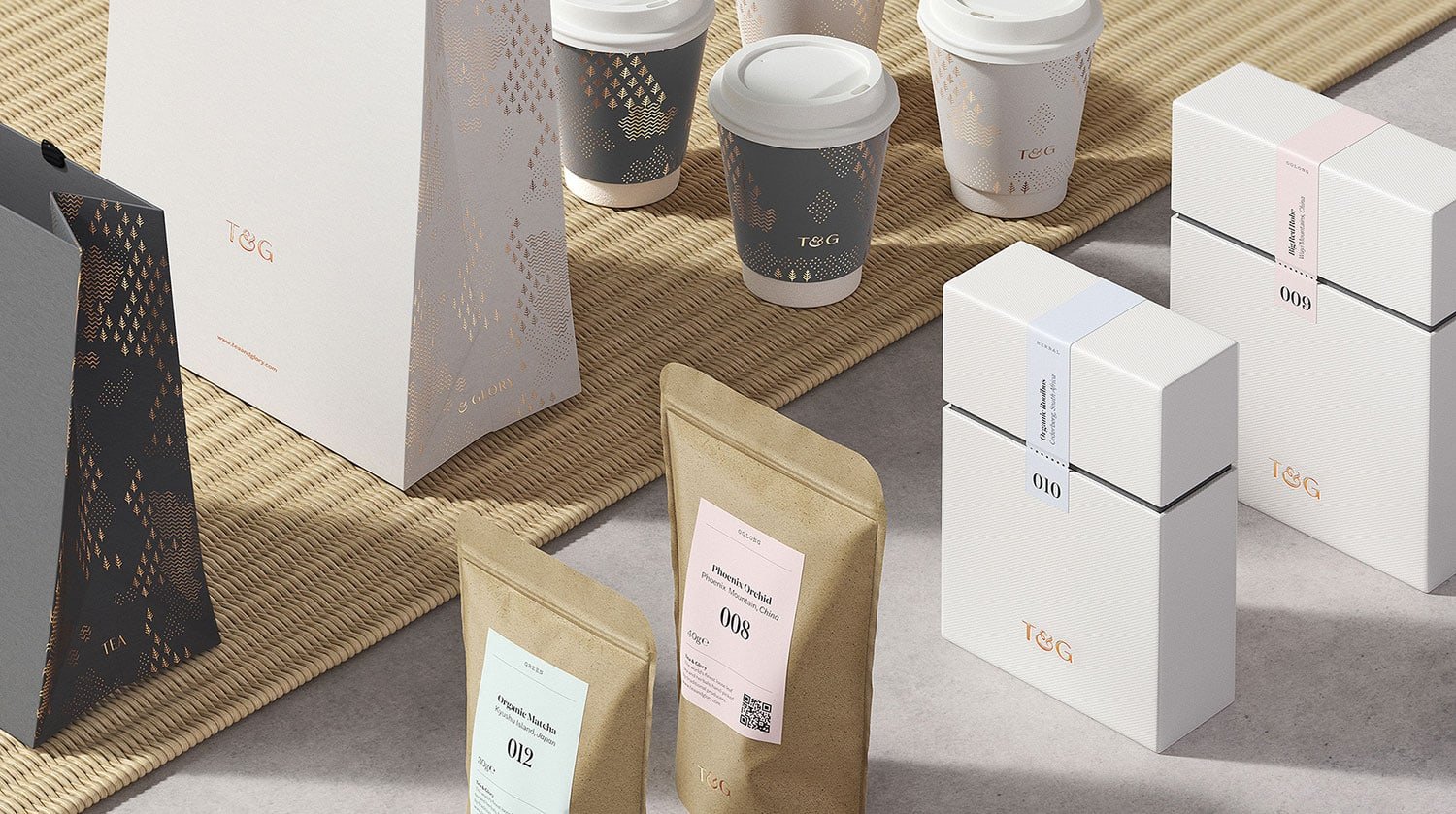 Tea & Glory Branding | Mindsparkle Mag