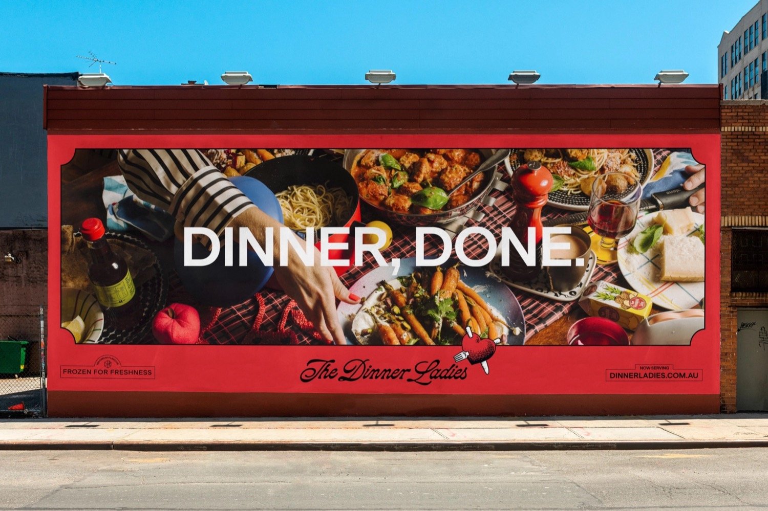 The Dinner Ladies rebrand | Mindsparkle Mag