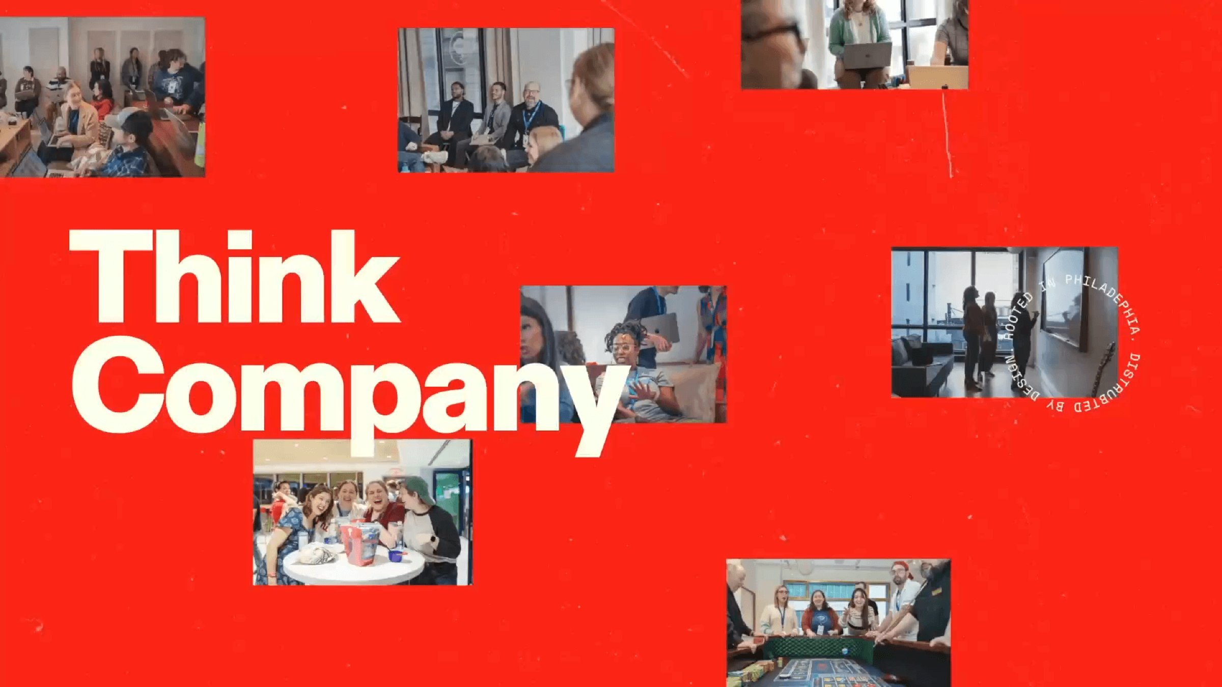Think Company's bold red Bagoss identity | Mindsparkle