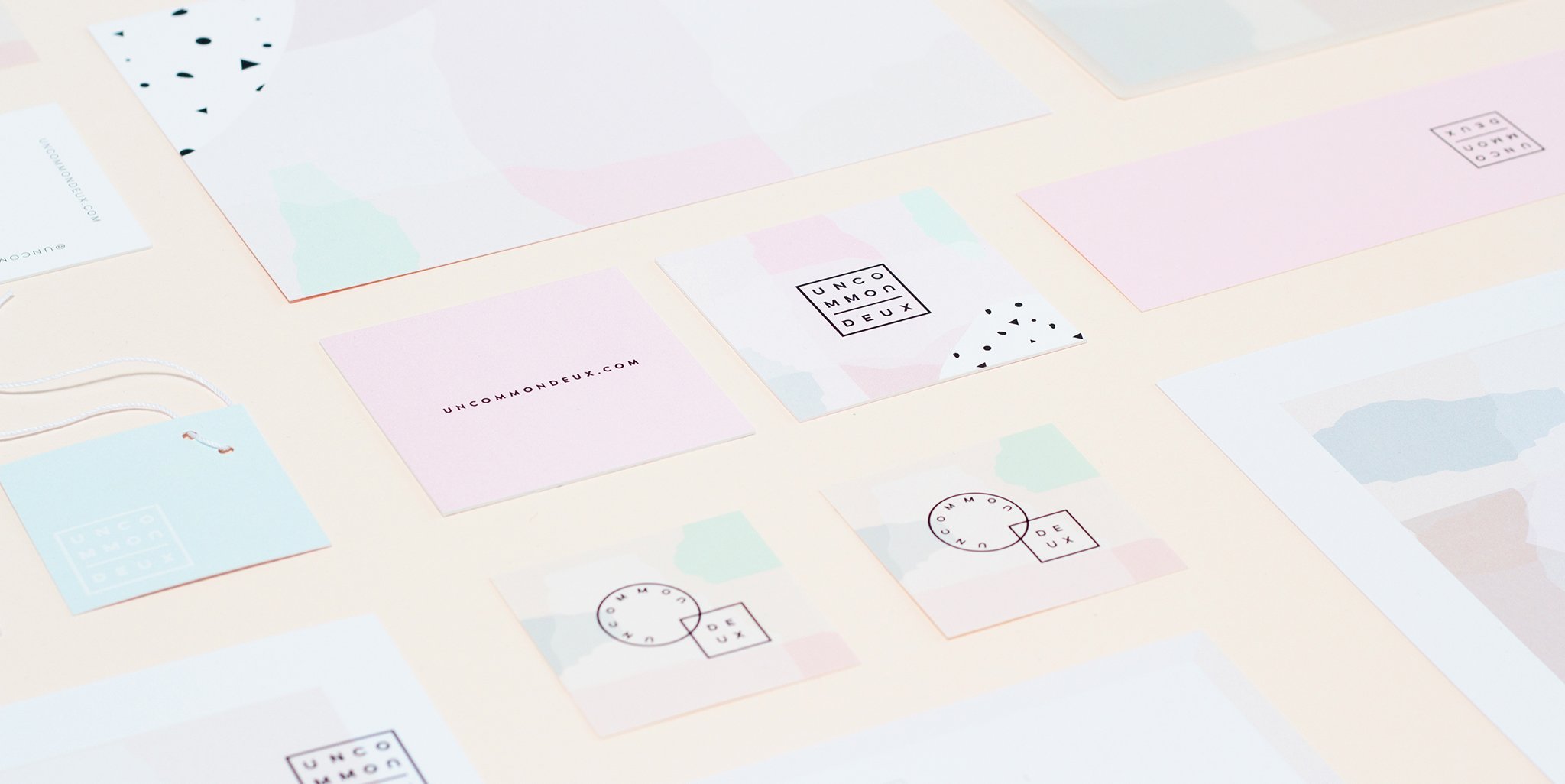 Uncommon Deux branding | Mindsparkle Mag